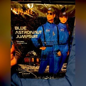 Mens Astronaut Jumpsuit Costume - Large